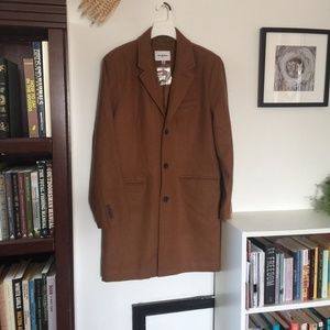 Goodfellow & Co. Men's M Camel, Tan, Overcoat Wool
